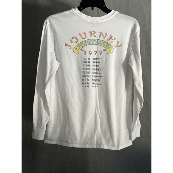 Journey Gray 1979 USA Tour Graphic Band Tee Short Sleeve Size L - Picture 6 of 7